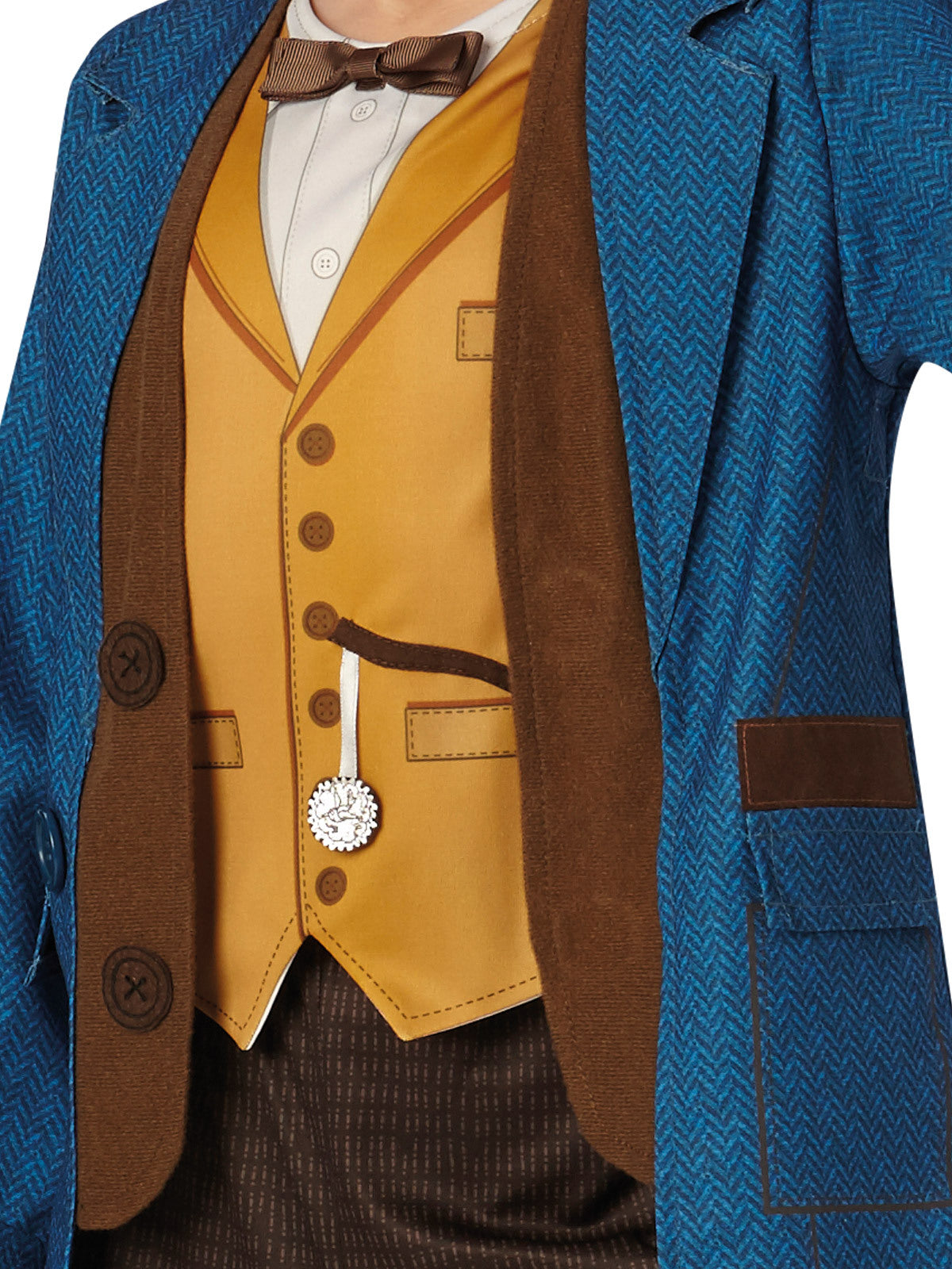 Harry Potter Newt Scamander Deluxe Boys Dress Up Party Costume Outfit Size 9-10y — image 3