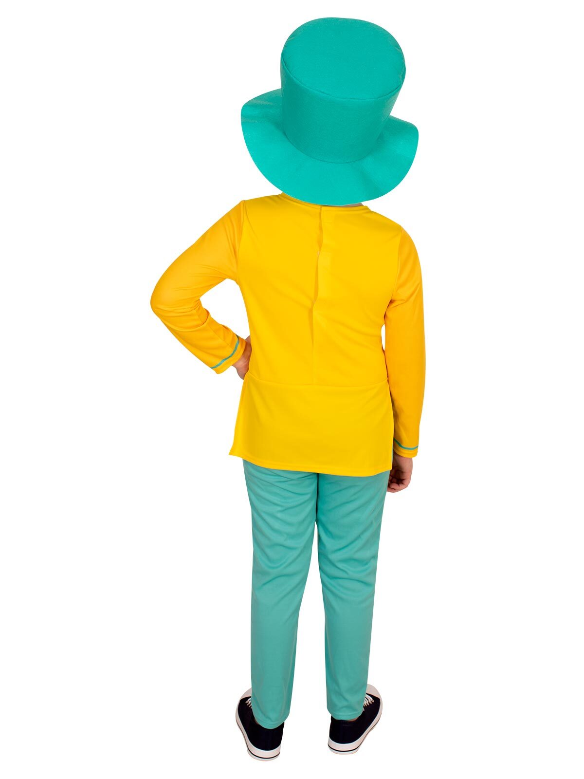 Disney Mad Hatter Boys Kids Classic Dress Up Halloween Party Costume Size 3-5 — image 2