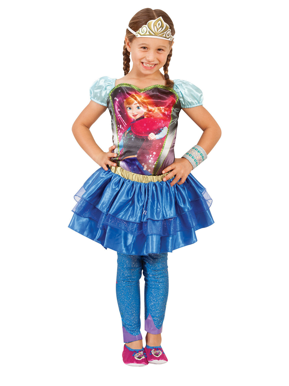 Rubies Anna Princess Top Kids/Girls Dress Up Halloween Party Costume Size 6+ — image 2