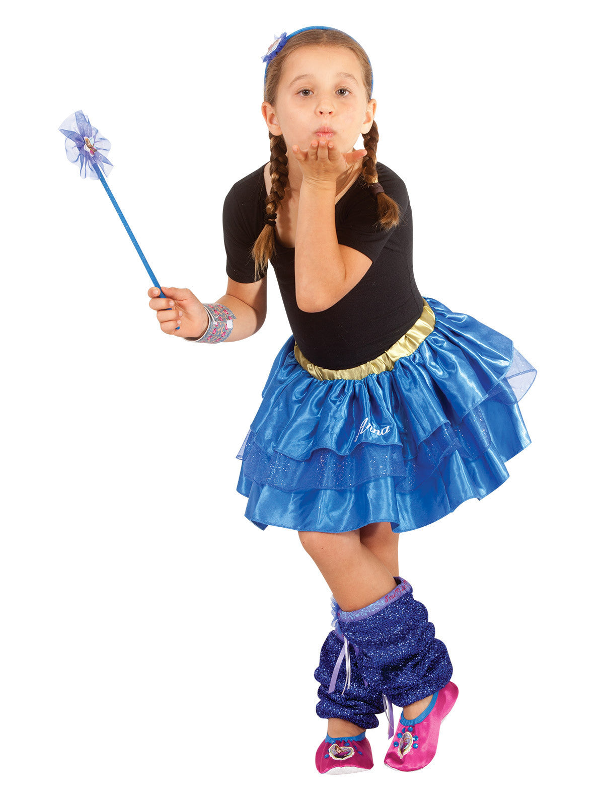 Disney Frozen Anna Headband & Wand Kids/Girls Dress Up Costume Accessory (3 Pack) — image 3