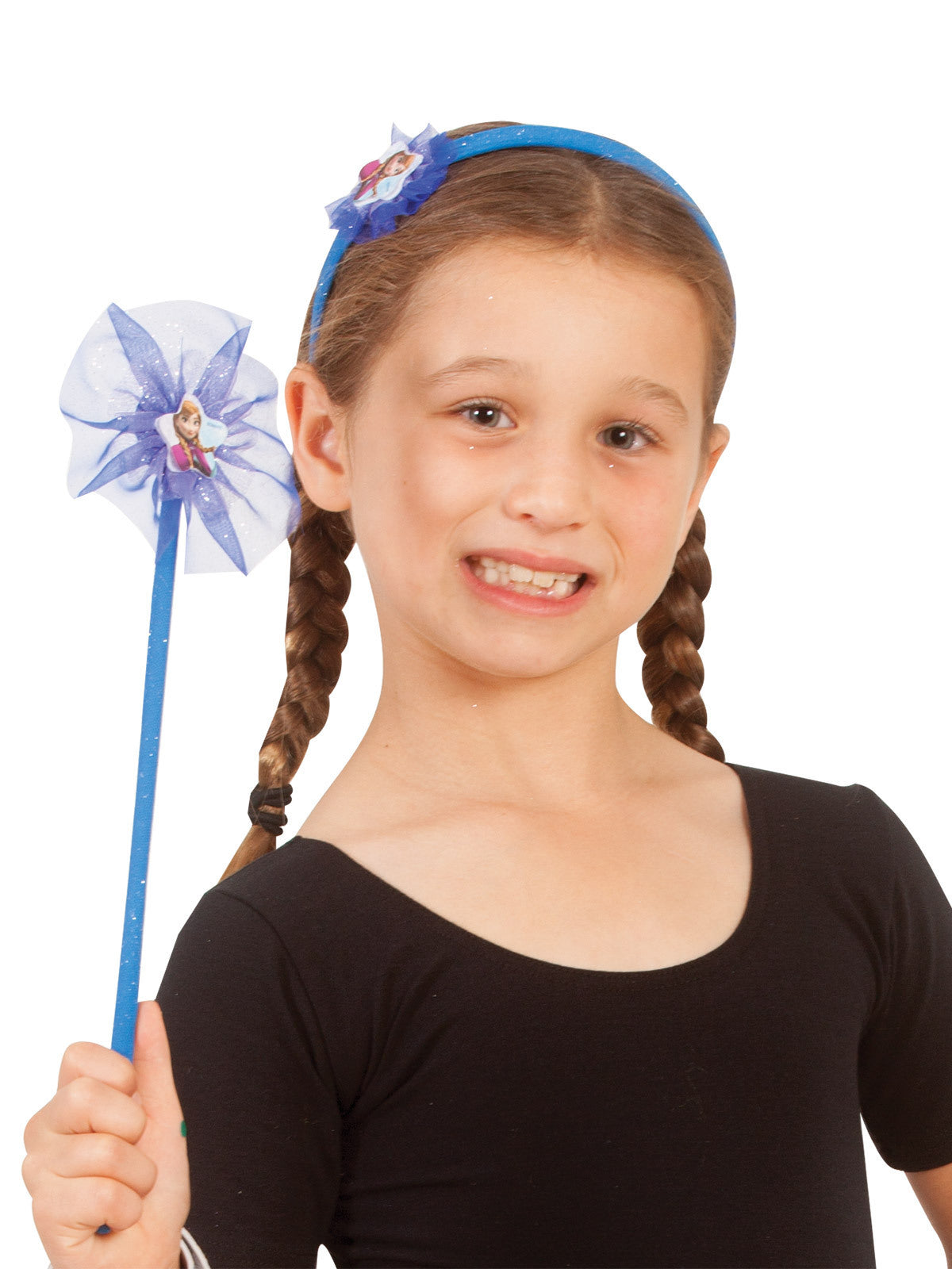 Disney Frozen Anna Headband & Wand Kids/Girls Dress Up Costume Accessory (3 Pack) — image 2