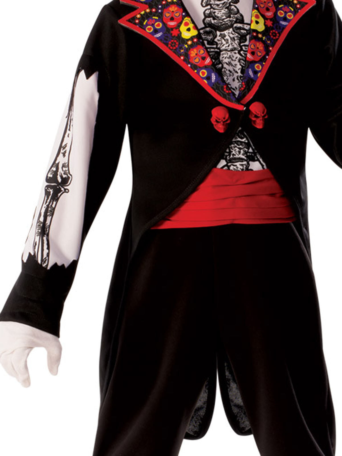 Rubies Day Of The Dead Boys Kids Dress Up Halloween Costume Outfit Size 3-5y — image 3