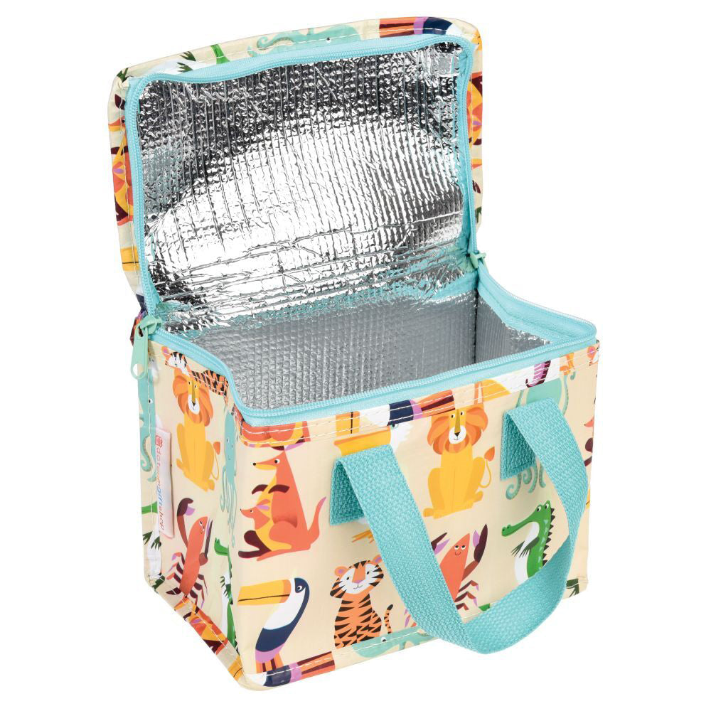 Rex London Kids Insulated Lunch Bag Storage 21x16cm Colourful Creatures — image 2