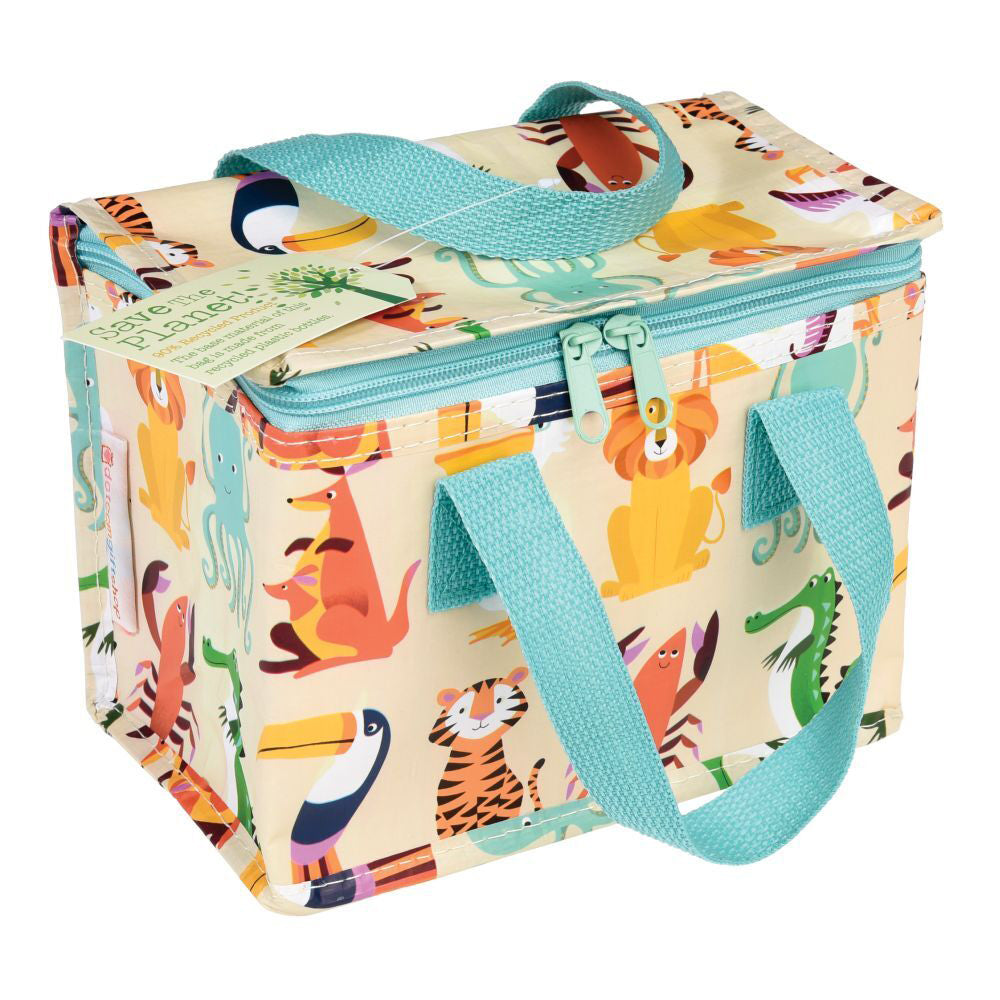 Rex London Kids Insulated Lunch Bag Storage 21x16cm Colourful Creatures (3 Pack) — image 2