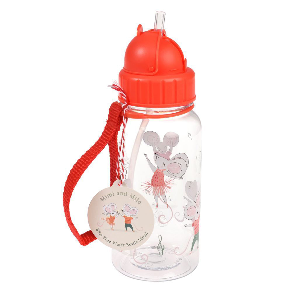 Rex London Kids/Child 500ml Plastic Water Bottle Drink Tumbler Mimi & Milo — image 2