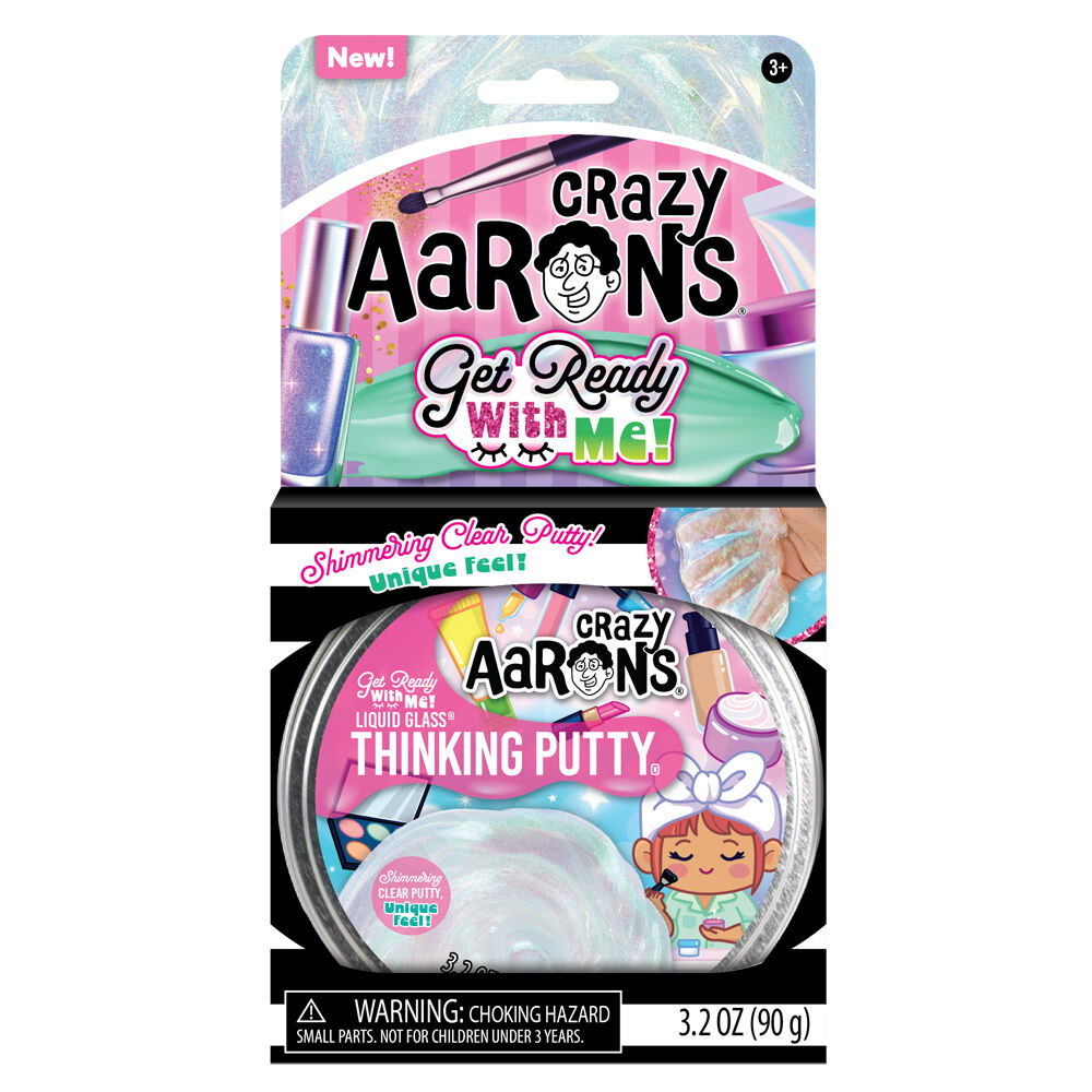 Crazy Aarons 3y+ Trenserrers Get Ready With Me Putty 4In Tin Kids Sensory Toy