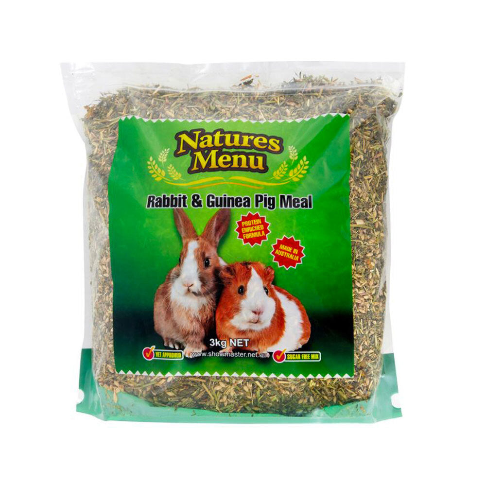 Natures Menu Rabbit & Guinea Pig Meal Small Animal Food 3KG (2 Pack) — image 2