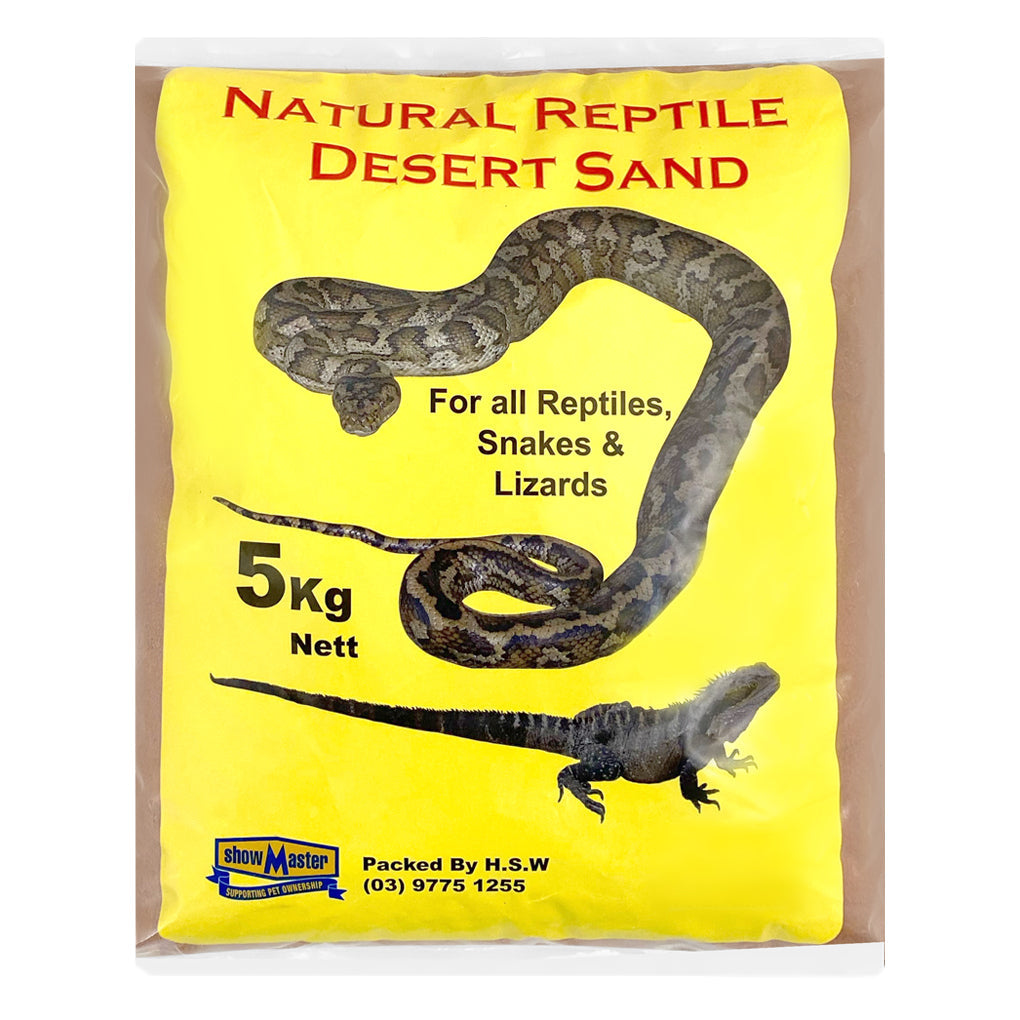 Showmaster 5kg Central Australian Natural Reptile Desert Sand (2 Pack) — image 2