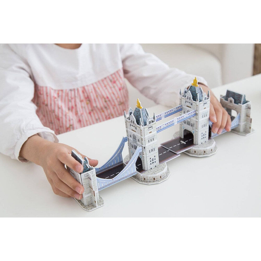 Cubic Fun Tower Bridge Building Kids/Childrens 3D Puzzle 32.5x7.5x11cm 8y+ — image 3