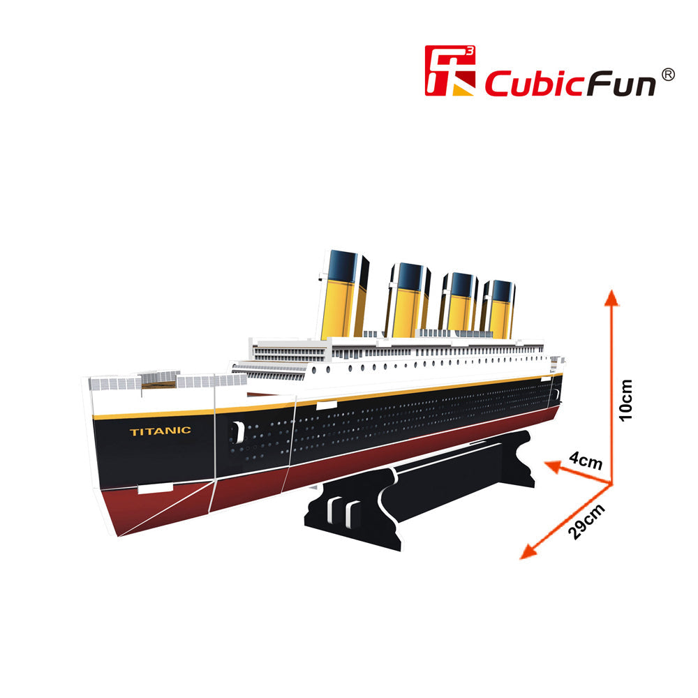 Cubic Fun 30pc CubicFun Titanic Ship 3D Puzzle Childrens Interactive Building Toy 4y+ (2 Pack) — image 4