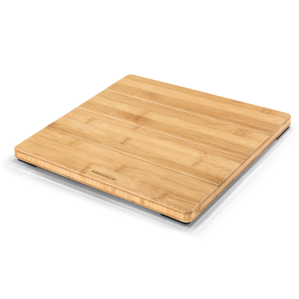 Soehnle Style Sense Bamboo Magic Digital Personal Weigh Bathroom Scale 180kg