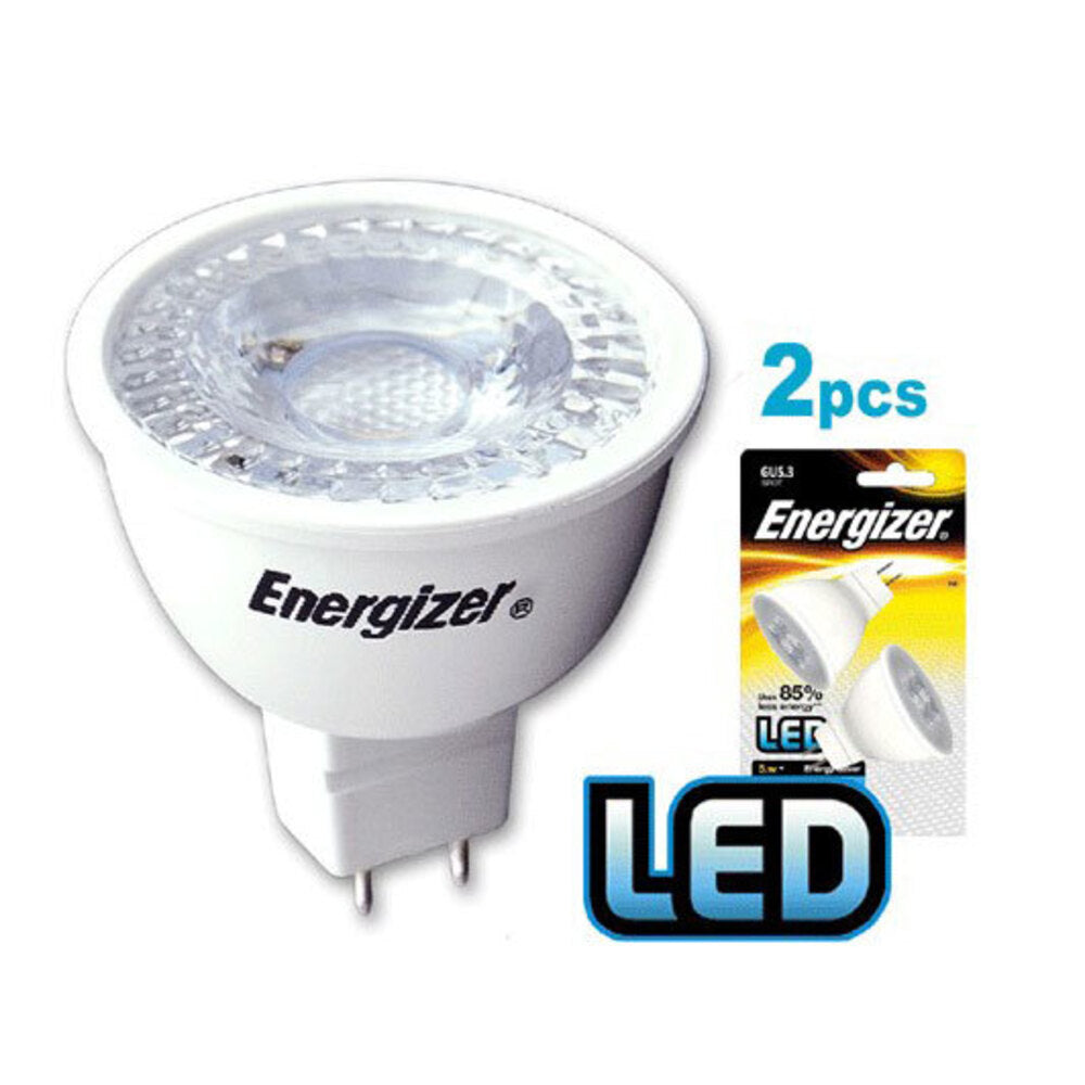 Energizer LED GU5.3/MR16 5W/345LM Warm White Downlight Spot Lightbulb Bulb (6 Pack) — image 2