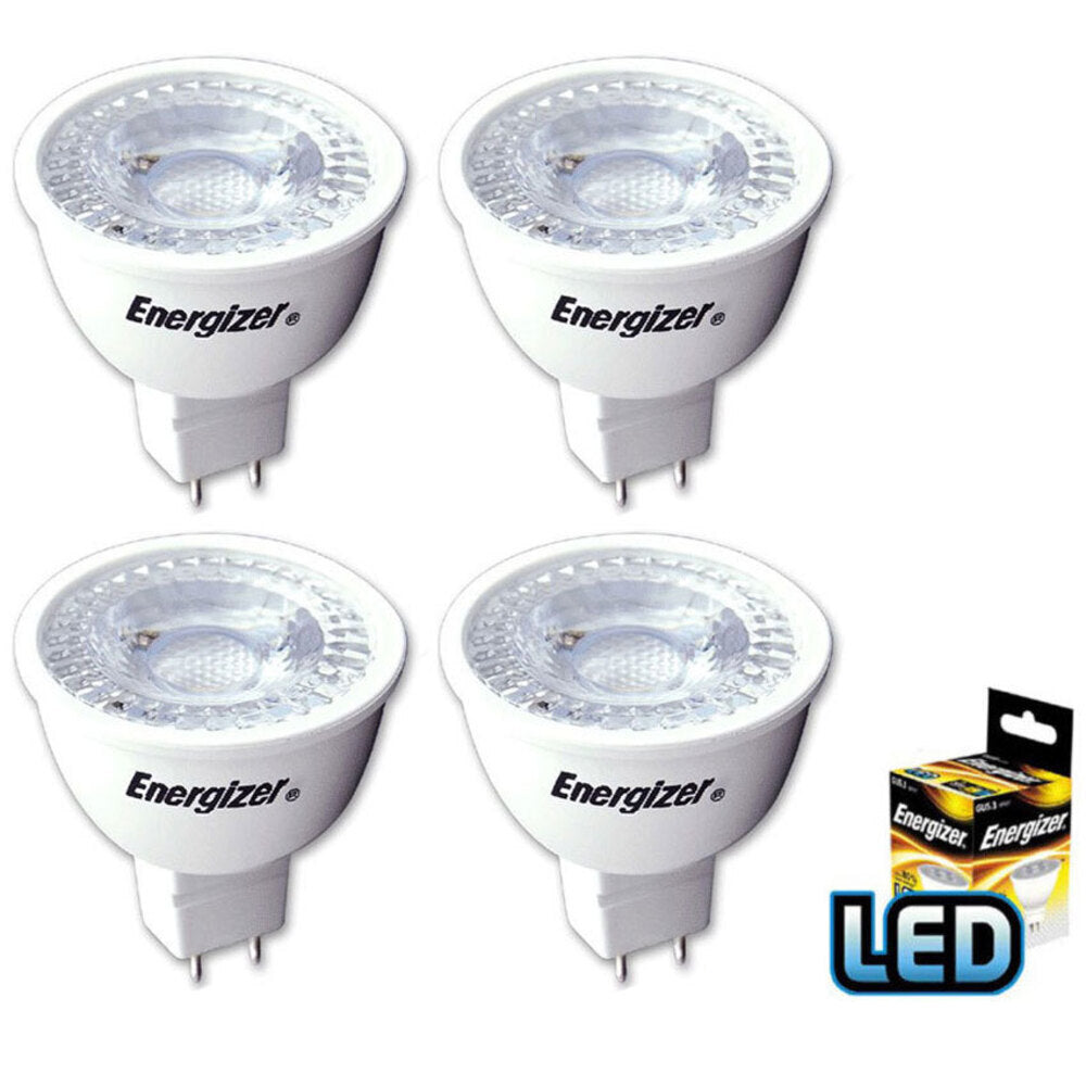 Energizer LED GU5.3/MR16 5W/350LM Warm White Light Bulb/Lightbulb 35W (4 Pieces) — image 2