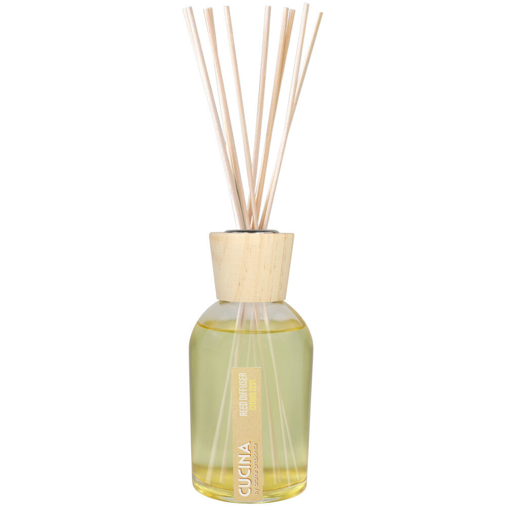 Arome Ambiance Cucuna Diffuser Citrus Zest Fragrance Oil w/ 8 Reeds 200mL (2 Pack) — image 2