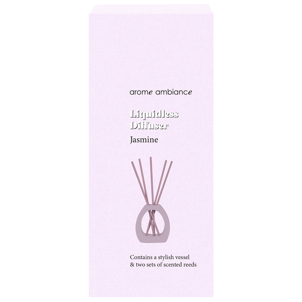 Arome Ambiance Arch Series Liquidless Reed Diffuser Set Jasmine Fragrance — image 2