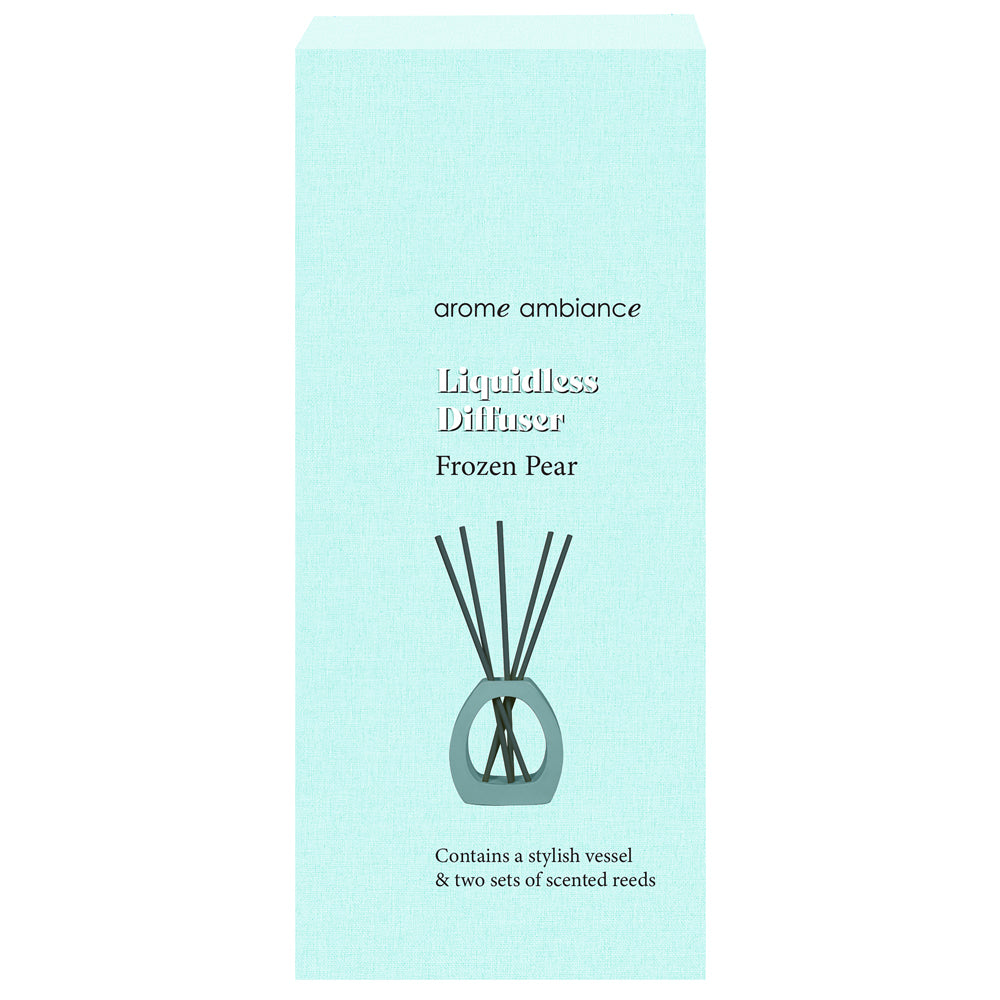 Arome Ambiance Arch Series Liquidless Frozen Pear Scent Reed Diffuser Set — image 2