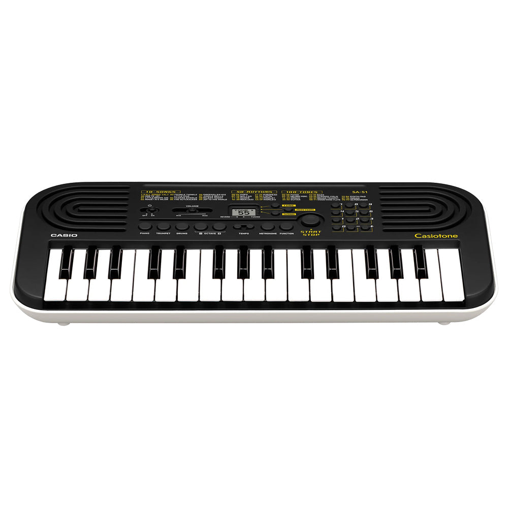 Casio SA-51 Casiotone Mini Portable 32 Key Musical Keyboard/Electric Piano Black — image 2