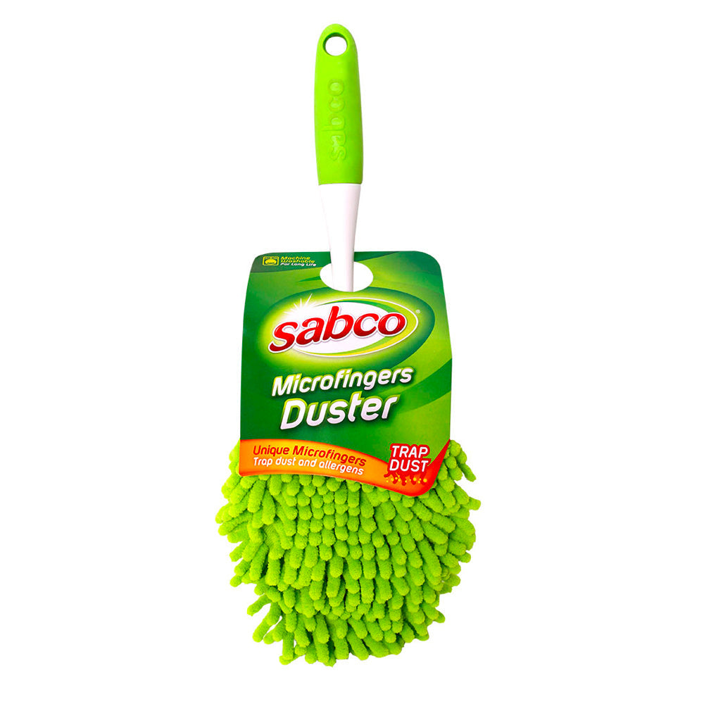 Sabco 33cm Machine Washable Reusable Microfingers Dust/Dirt Trap Duster Cleaner — image 2