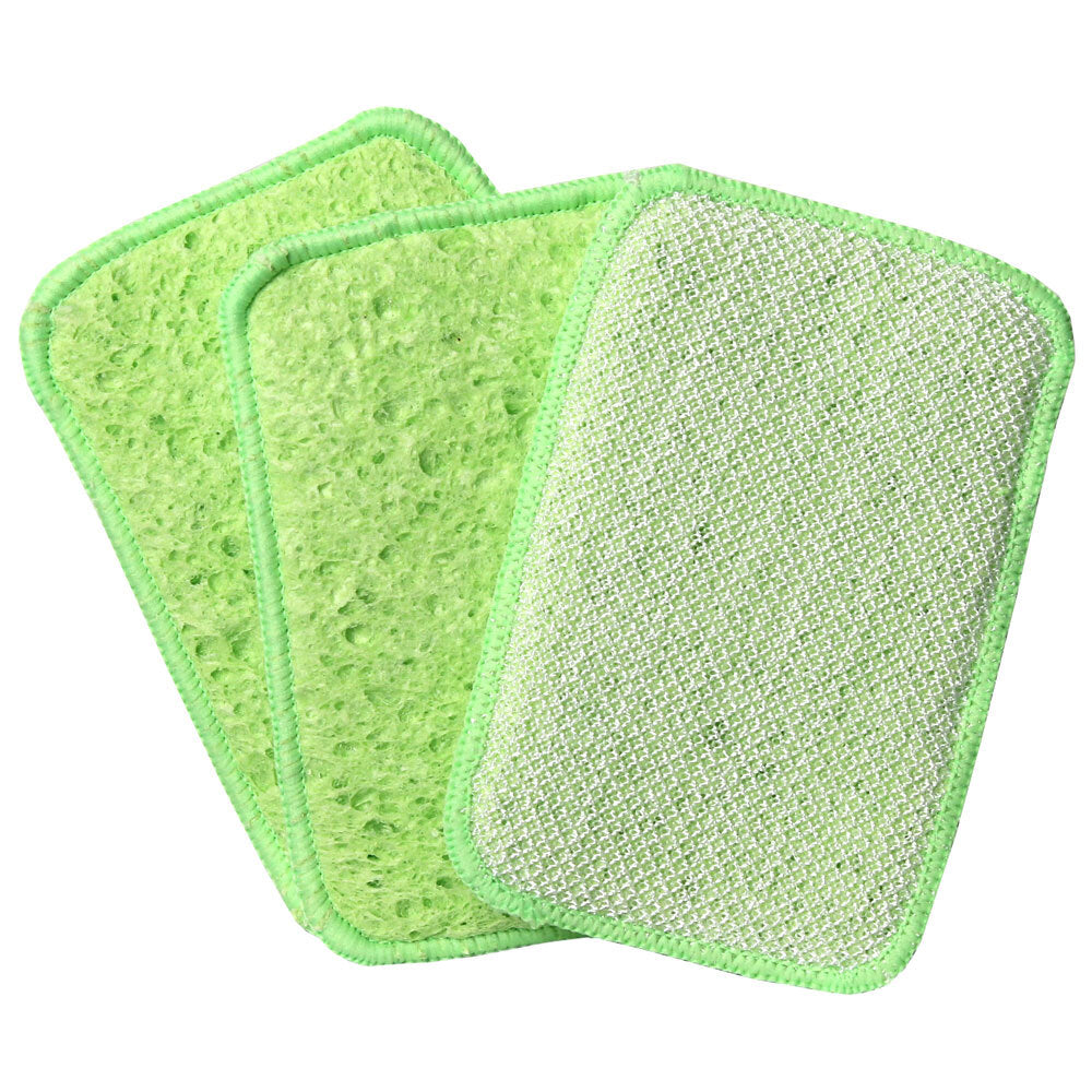 Sabco 2-in-1 Green Duex 15cm Scrub/Wipe Kitchen Dish Washing Sponge Cleaner (9 Pieces) — image 4