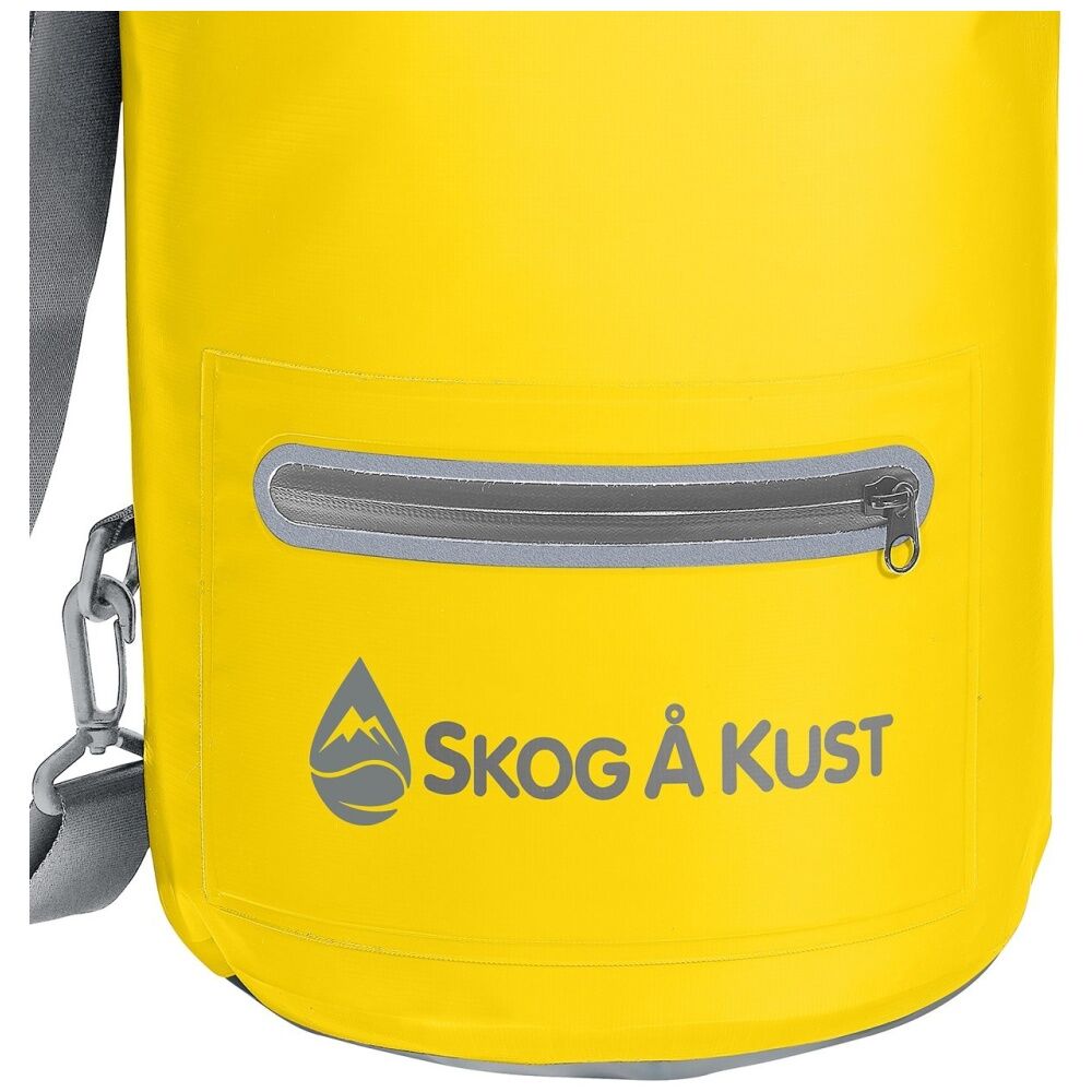Skog A Kust Waterproof DrySak Yellow Dry Bag With Splash-Proof Pocket 20L — image 3