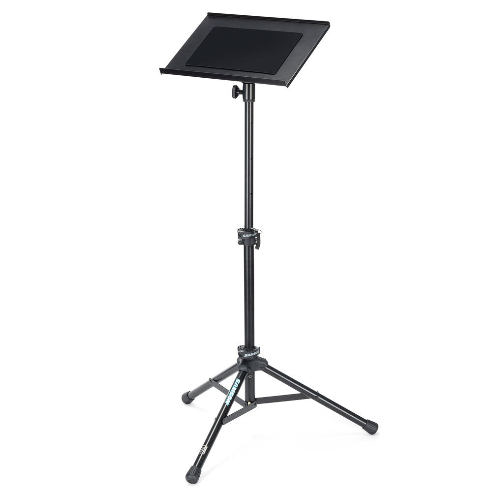 Samson LTS50 Heavy Duty Foldable DJ Laptop Stand Adjustable/Portable Holder BLK — image 2