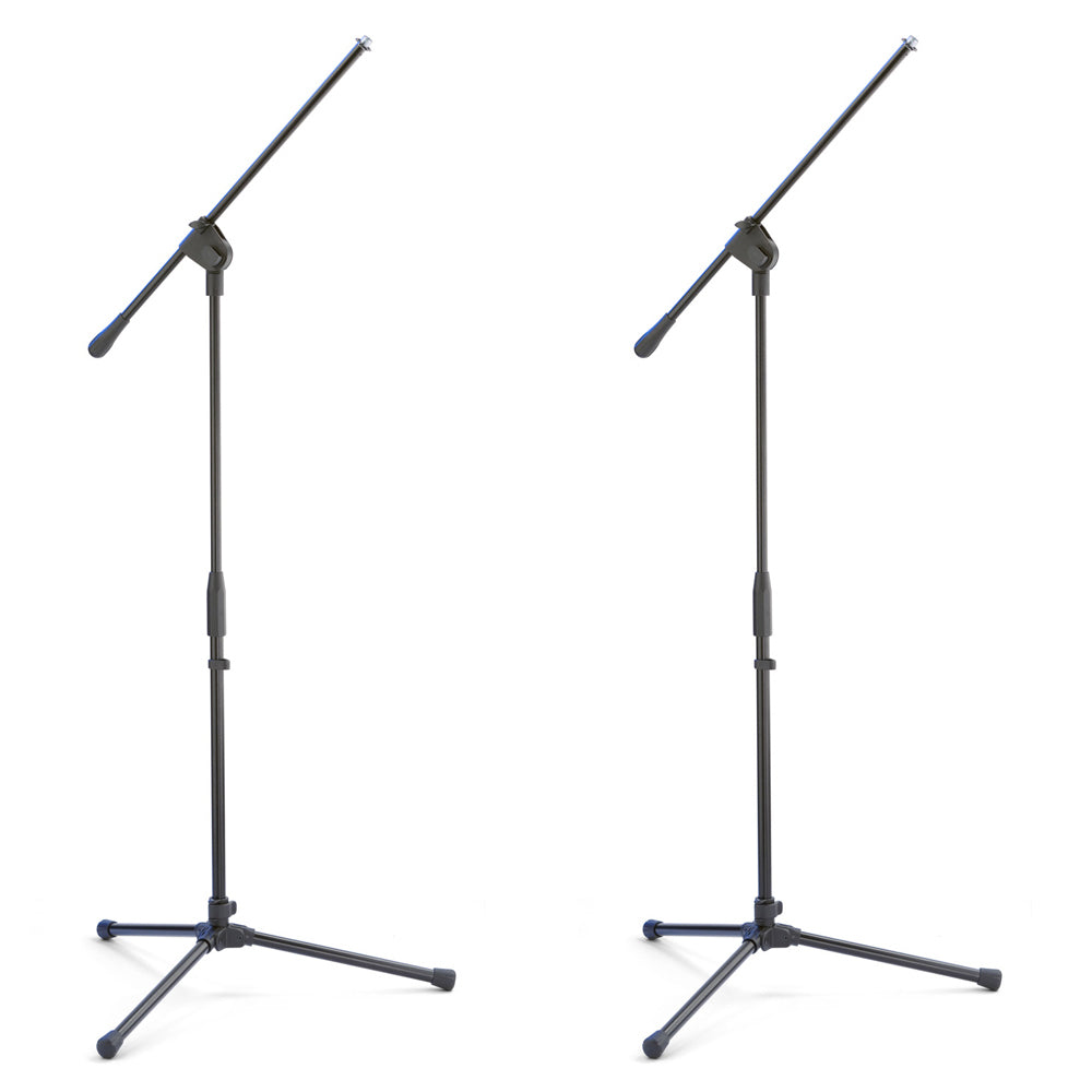 Samson MK-10 Microphone/Mic Boom 63.5cm Tripod Stand Mic Holder/Mount w/Clip (2 Pack)