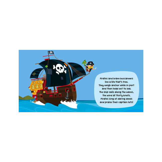 Sassi Junior Pirates Educational Fun Book & Giant Puzzle Game Kids 3y+ (30 Pieces) — image 3
