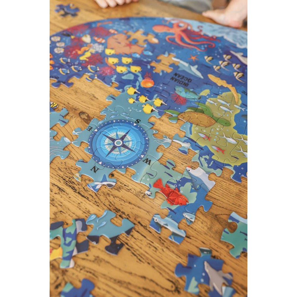 Sassi Junior The Sea Educational Jigsaw Puzzle & Book Game Set Kids 6y+ (205 Pieces) — image 2
