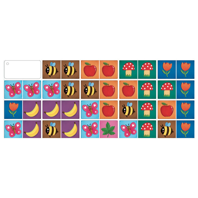 Sassi Games Nature Mega Dominoes w/ 10-Page Book Kids/Children Toy 3y+ (55 Pieces) — image 2
