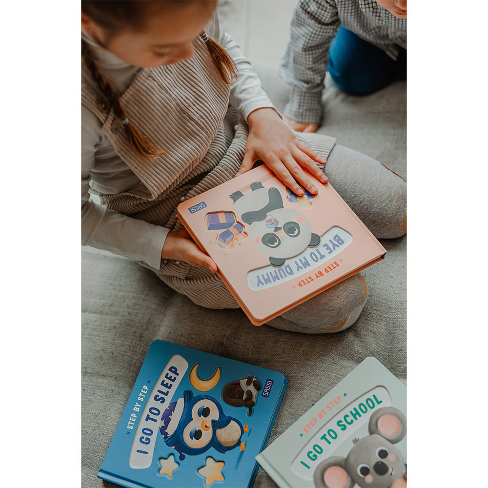 Sassi Step by Step Bye to my Dummy Childrens Board Educational Book 0+