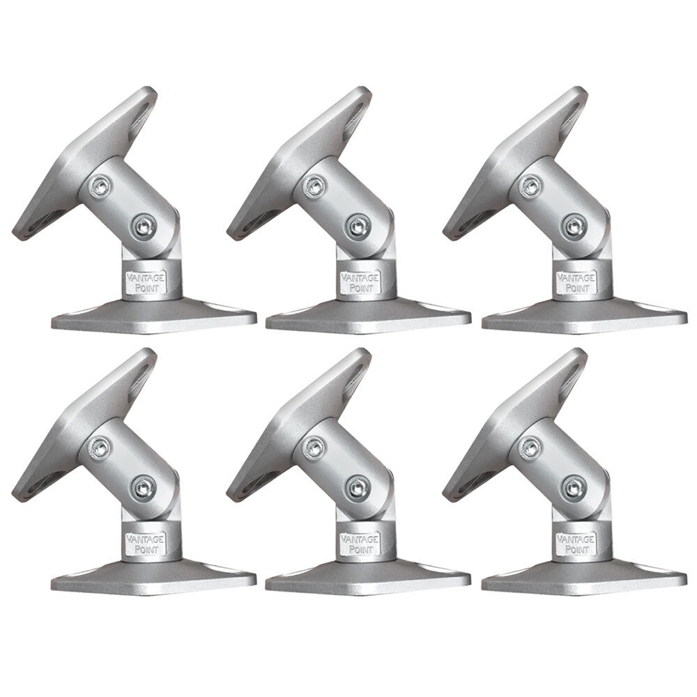 Sound Gear Speaker Mounts 2PK Brackets Silver (3 Pack)