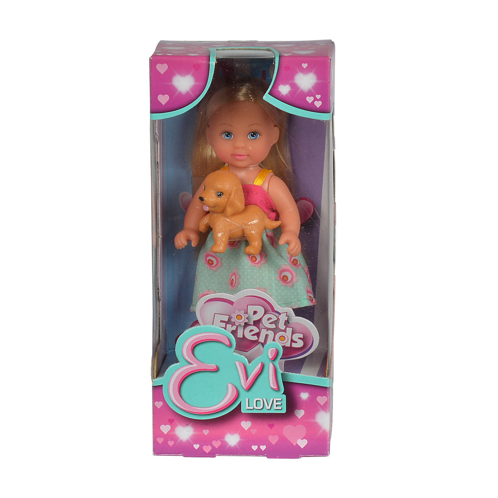 Simba Evi Love Pet Friends Doll Playset Assorted Kids Imaginative Play Toy 3+ (2 Pack)