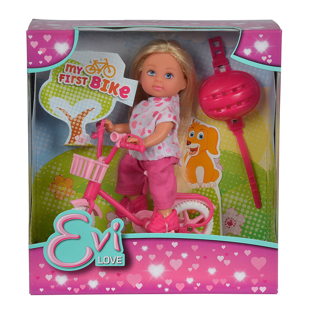Simba Evi Love My First Bike Kids Doll Playset Assorted Imaginative 3y+ Toy — image 2