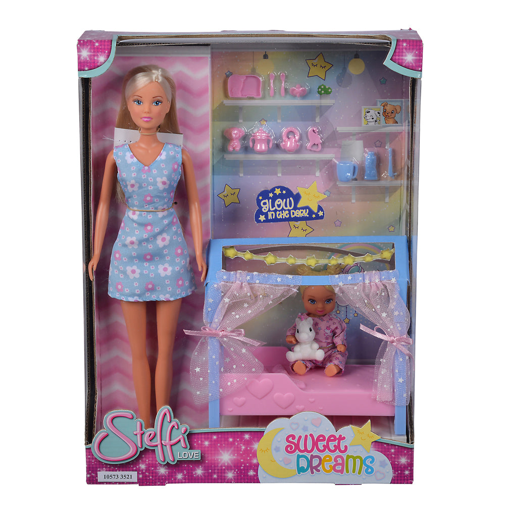 Simba Steffi Love Sweet Dreams Doll Playset Kids Imaginative Play Fun Toy 3y+