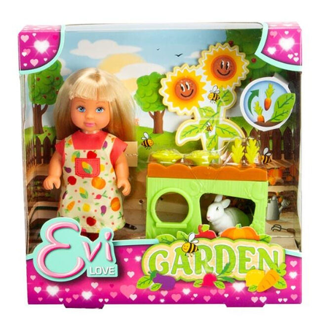 Evi Love Garden Girl Blonde Doll Playset 16cm Kids/Children Play Toy 3y+ — image 2