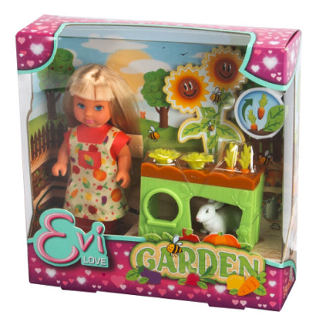Evi Love Garden Girl Blonde Doll Playset 16cm Kids/Children Play Toy 3y+ — image 3