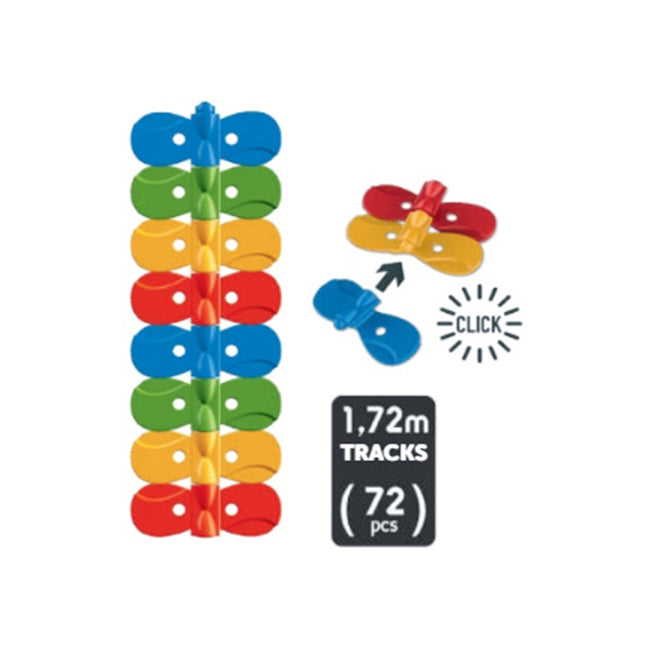 Simba FleXtreme 1.72m Refill Tracks/Plates Race Accessory Kids Toy 4y+ (72 Pieces) — image 2