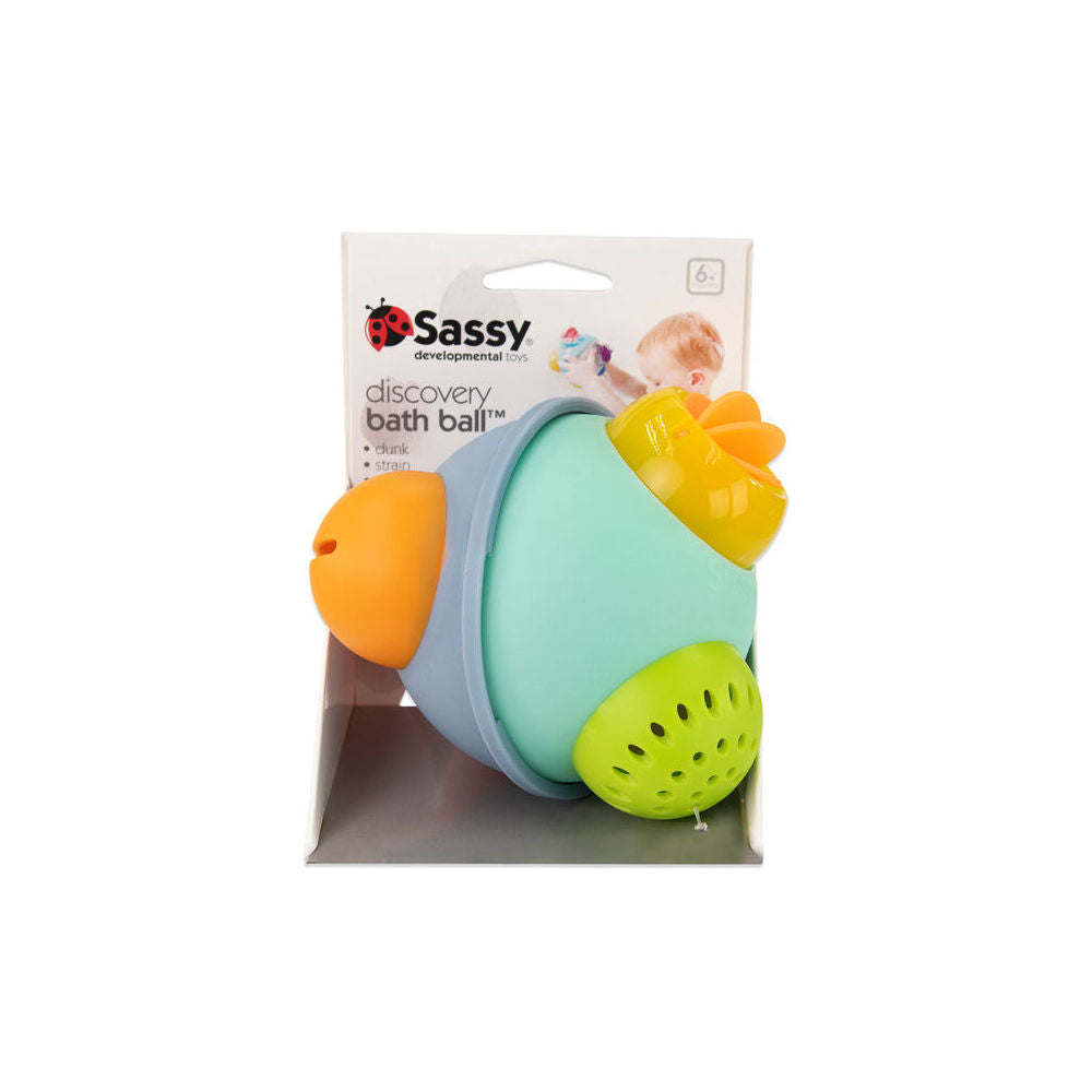 Sassy Baby Discovery Bath Ball Interactive Baby/Toddler Fun Play Toy 6m+ (2 Pack) — image 7