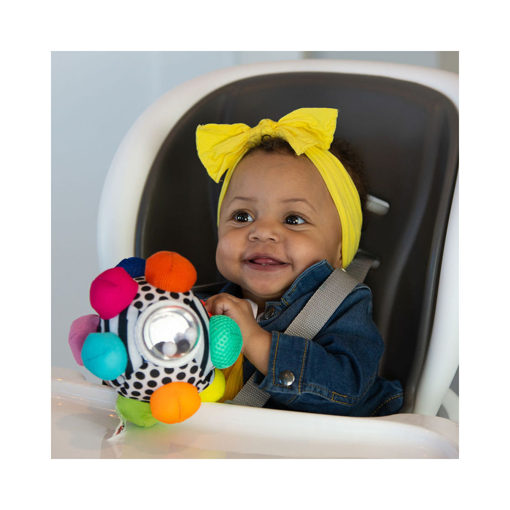Sassy Baby Bumpy Ball Rattle Sensory Tactile Interactive Fun Play Toy 6m+ — image 4