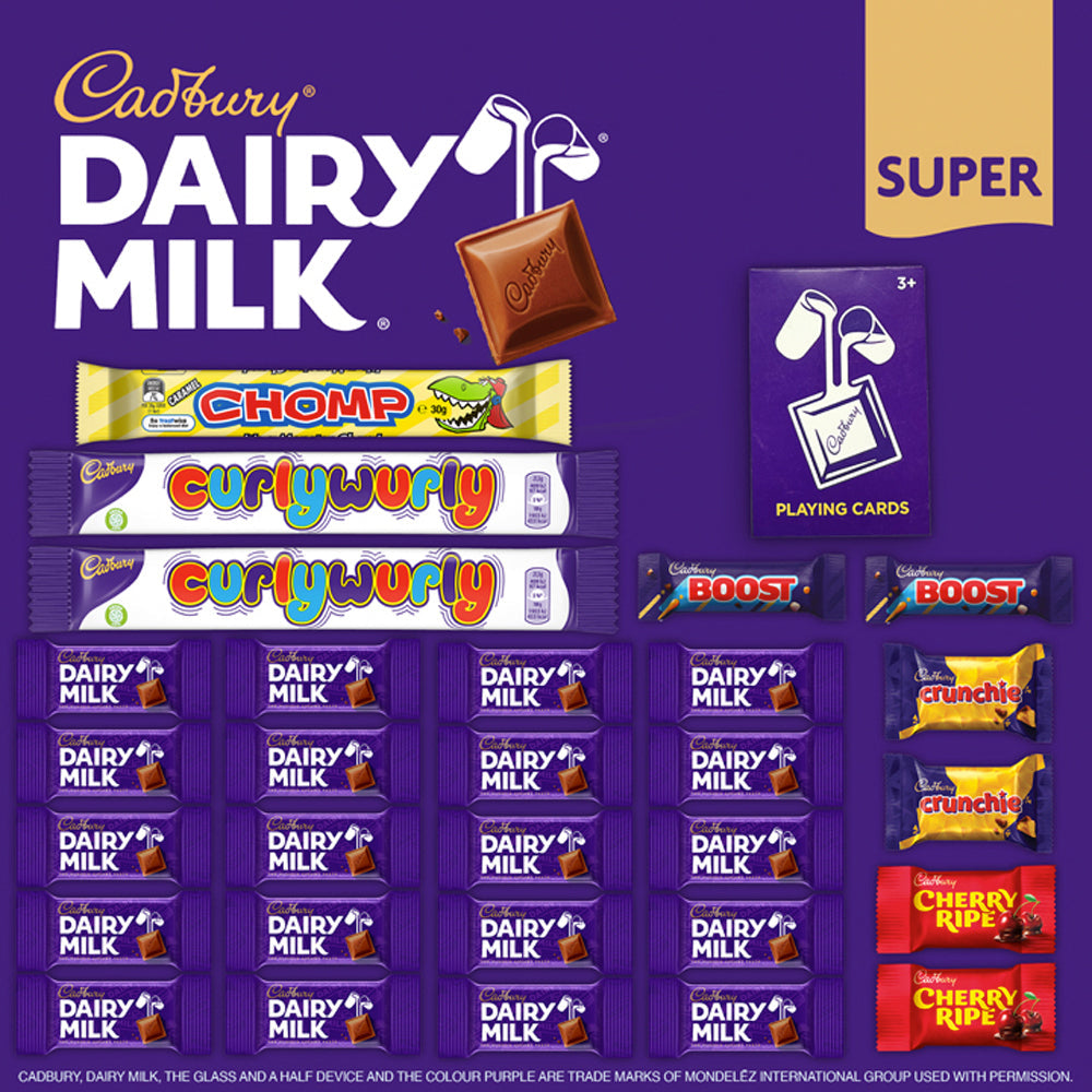 Cadbury Dairy Milk Superbag Showbag Chocolate Confectionery Sweets Snacks (29 Pieces) — image 2