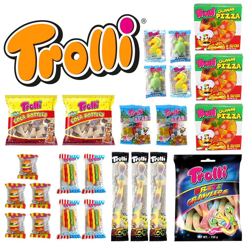 Trolli Gummy Candy Jumbo Showbag Kids/Child Chewy Sweets (2 Pack) — image 3