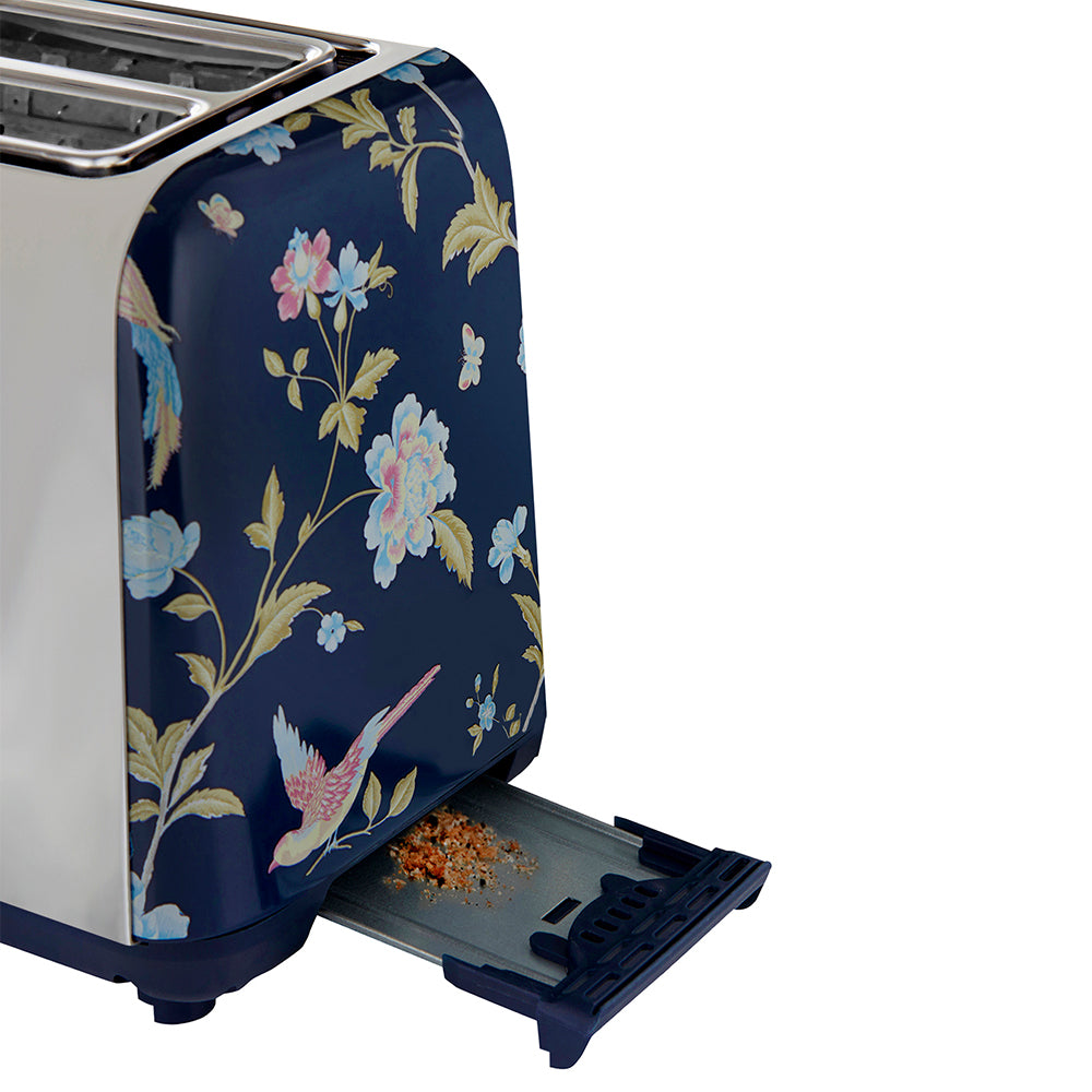 Laura Ashley Elveden 24cm Electric 2-Slice Bread Toaster 925W Food/Kitchen Blue — image 5