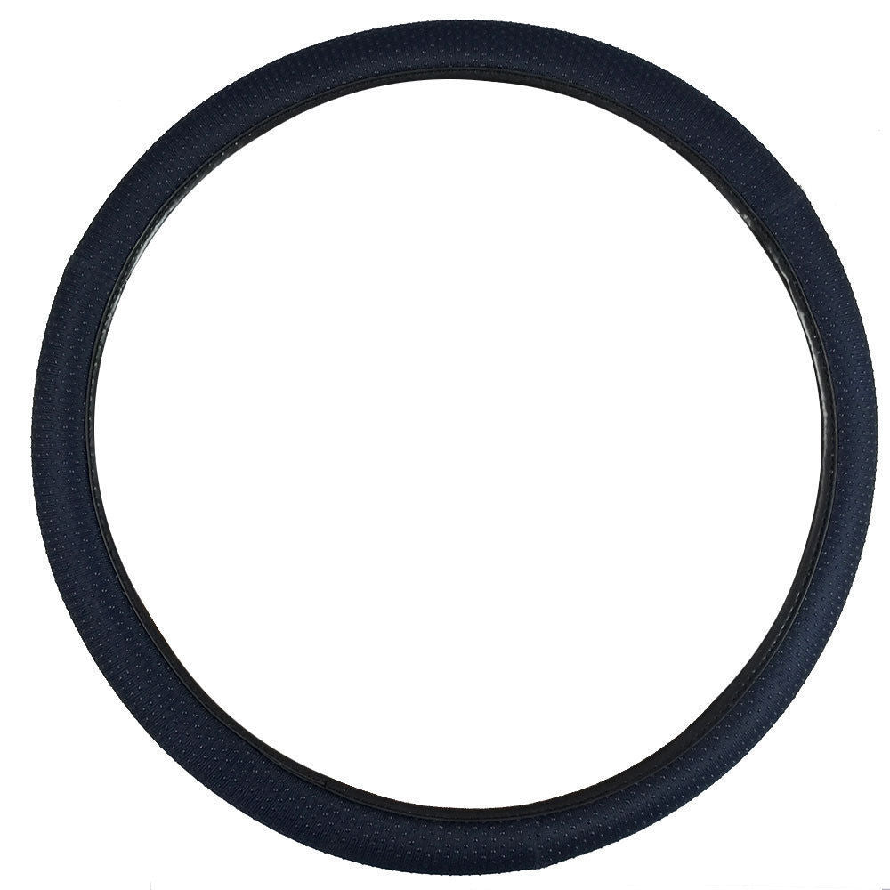 Generic Universal Car Steering Wheel Cover Pimple Grip 370-390mm Medium Dark Blue