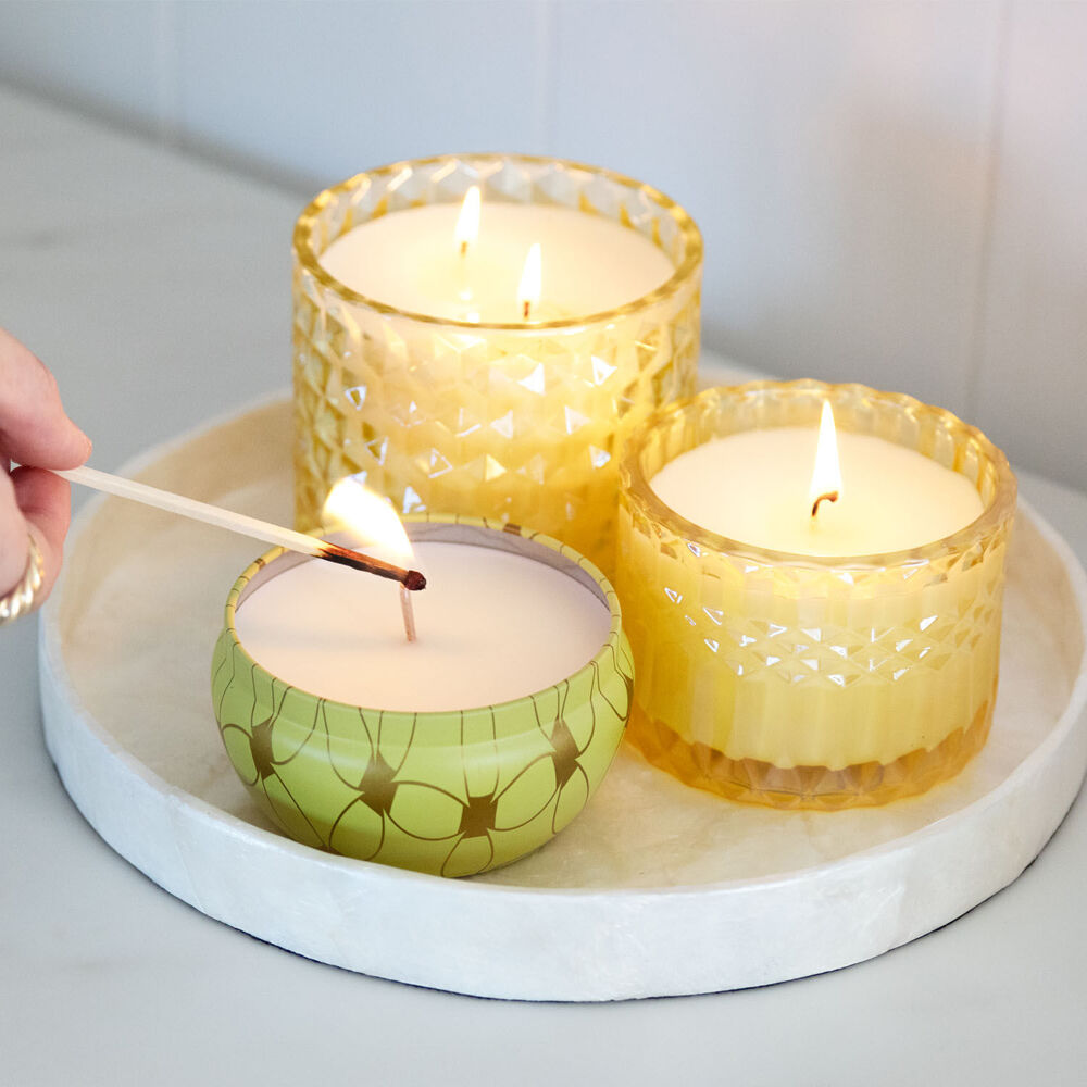 The Soi CO Good Morning Sunshine Decorative 9oz Tin Candle 9.5x6cm Yellow — image 3