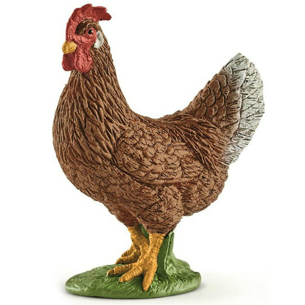 Schleich 1.9'' Hen Chicken Farm Animal Action Figure Kids/Children Toy 3-8y
