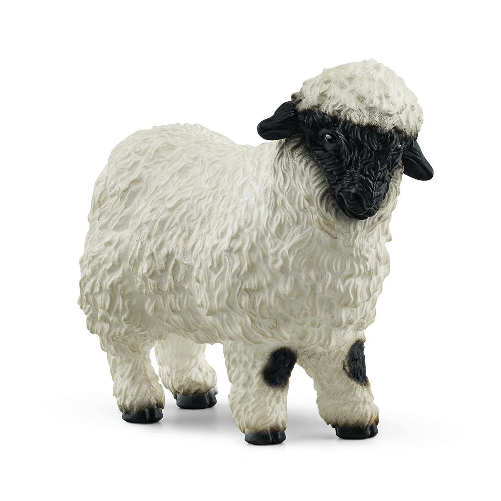 Schleich Kids/Childrens Toy Action Replica Figurine Valais Blacknose Sheep 3y+