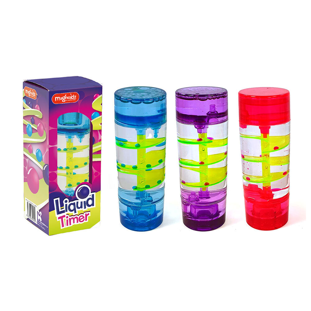 Magnoidz Liquid Timer 15cm Flowing Countdown Decor Kids Toys Assorted Colour — image 6