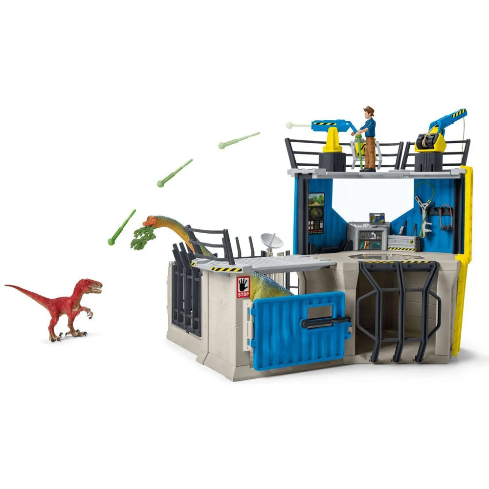 Schleich Large Dinosaur Figure Research Station Set Kids/Children 4y+ Play Toy — image 4