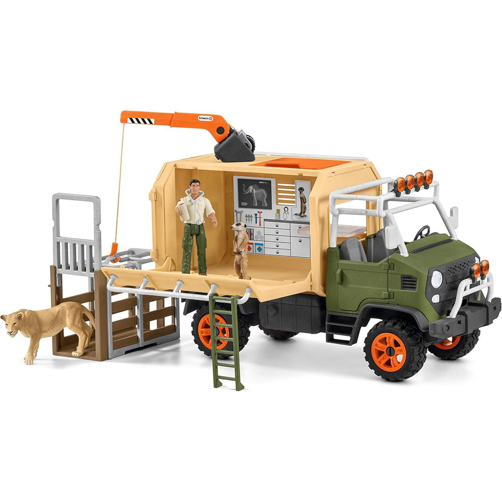 Schleich Kids/Childrens Toy Play Figurine Pretend Animal Rescue Large Truck 3y+