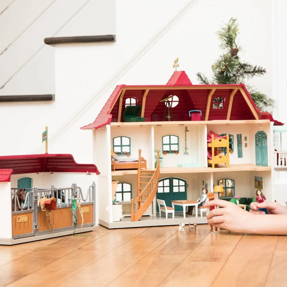 Schleich Kids/Children Play Toy Horse Club Lakeside Country House/Stable Set 5y+ — image 3